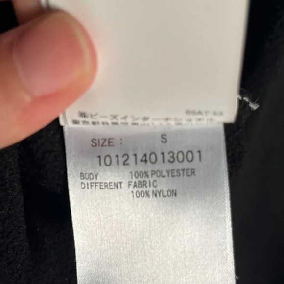 XLARGE UO Snap Button Fleece Sweatshirt Mens S Black Outdoor‎ Camping Hiking - Picture 12 of 12